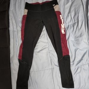 VS Pink Workout Leggings